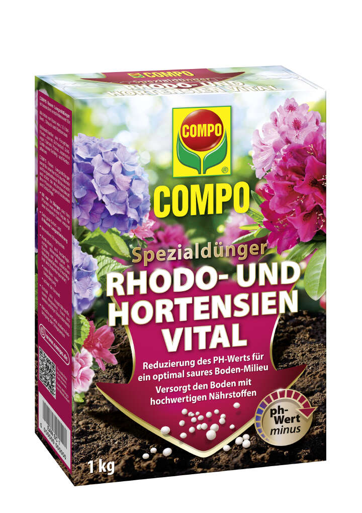 COMPO Spezialdünger Rhodo- und Hortensien Vital